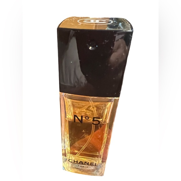 Chanel No 5 Paris Vintage Used Eau De Parfum Sprays Lotion Empty Small Bottle - Picture 4 of 10